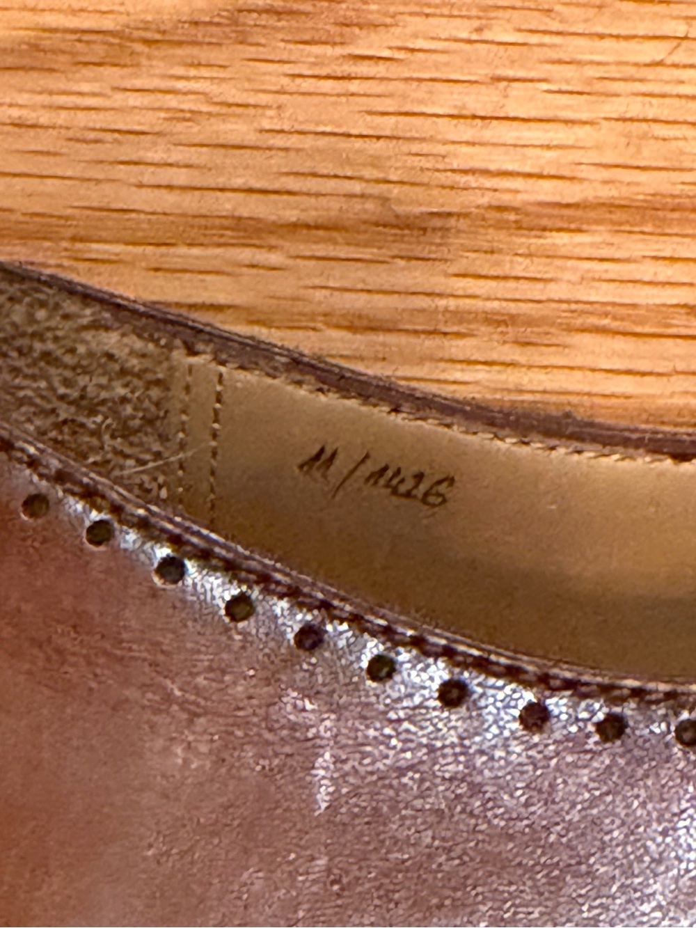 Berluti Patina Leather Oxford Shoes Men’s 12 - Picture 4 of 10